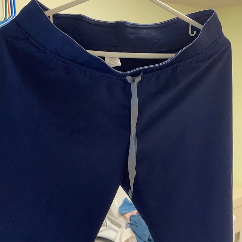 Figs navy blue scrubs